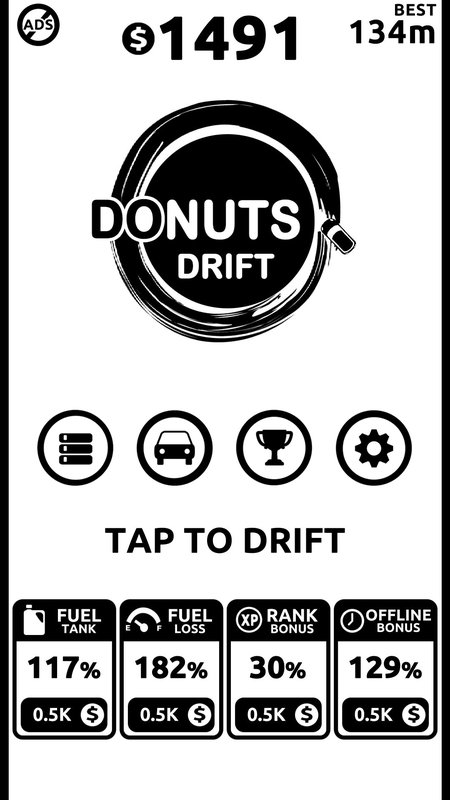 Donuts Drift 1.5.25. Скриншот 4