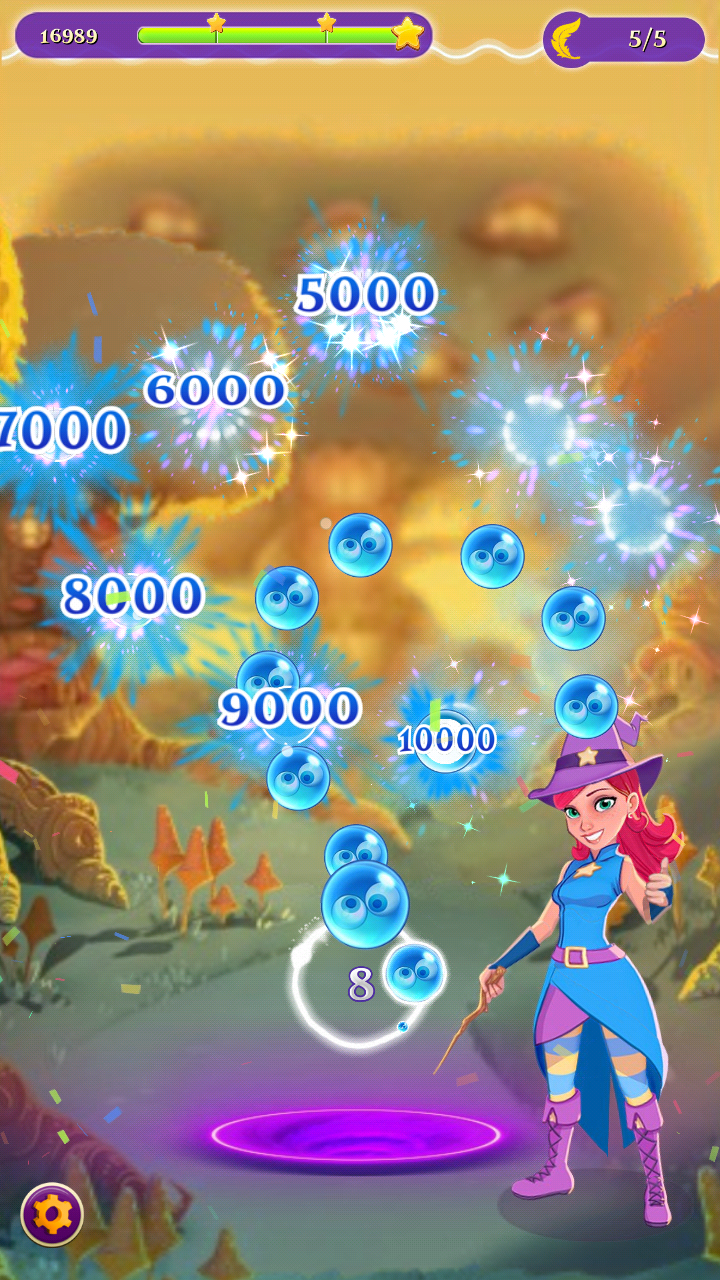 Bubble Witch Saga 3 10.13.3.0. Скриншот 5