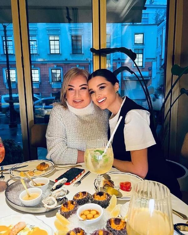 Ксения Бордина с мамой