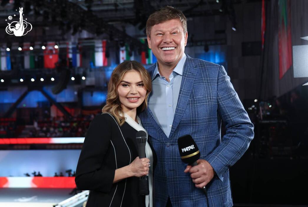 Алина Кабаева и Дмитрий Губерниев