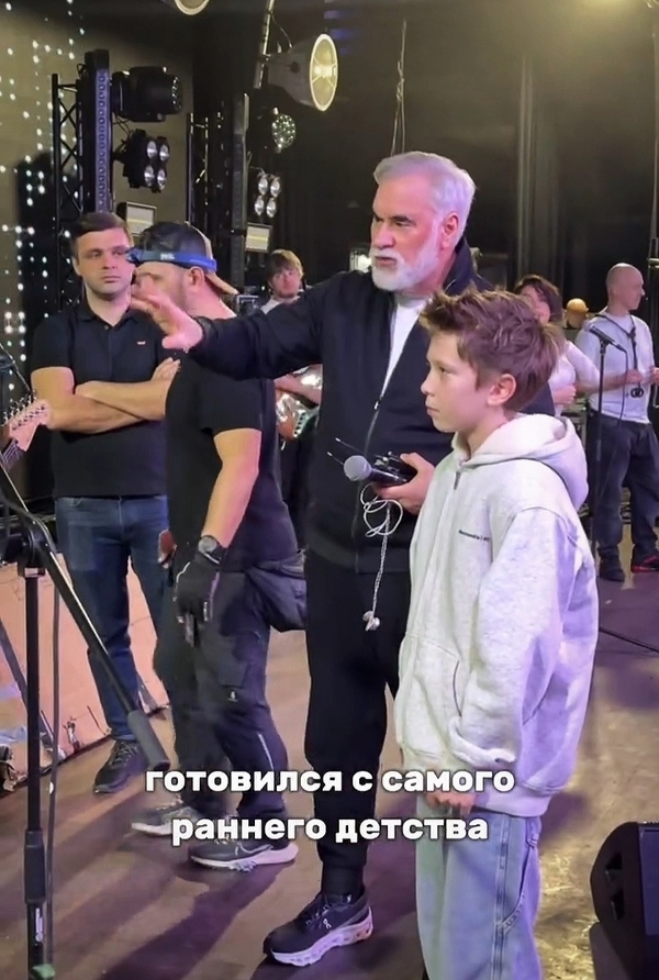 Валерий и Лука Меладзе
