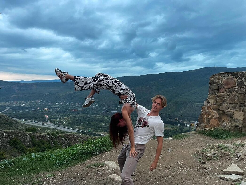 Диана Дэвис и Глеб Смолкин