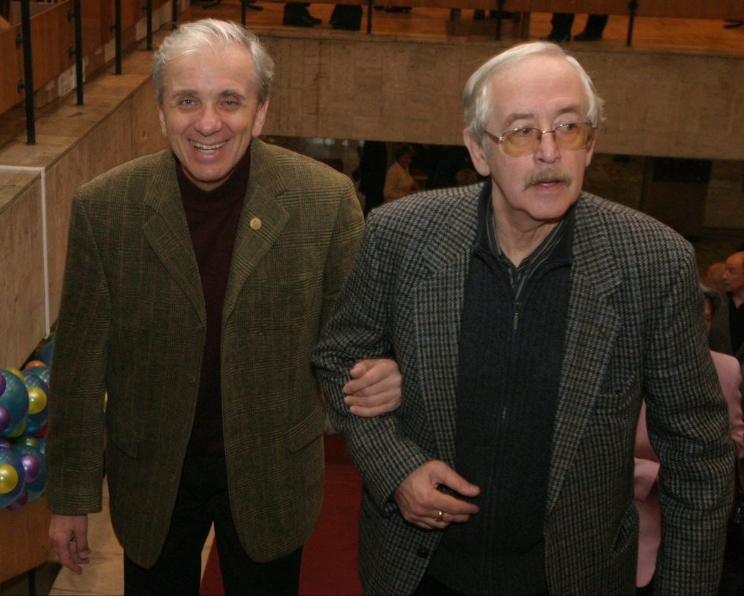 Василий Ливанов и Евгений Стеблов