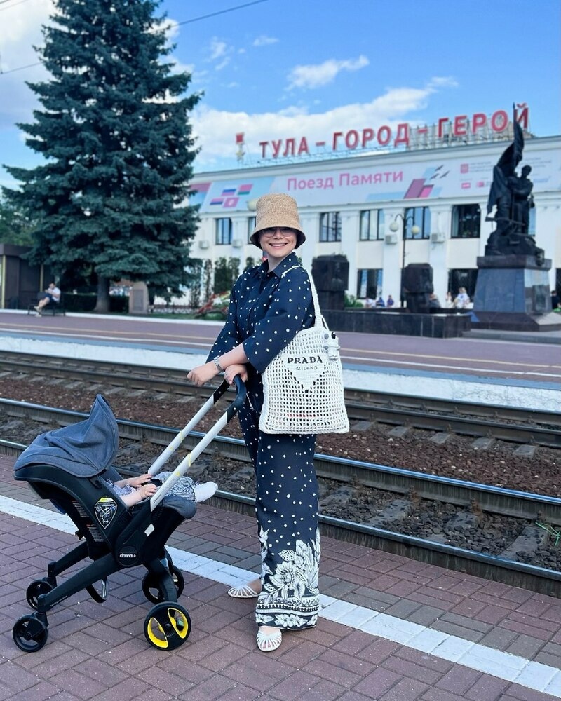 Татьяна Брухунова с дочерью