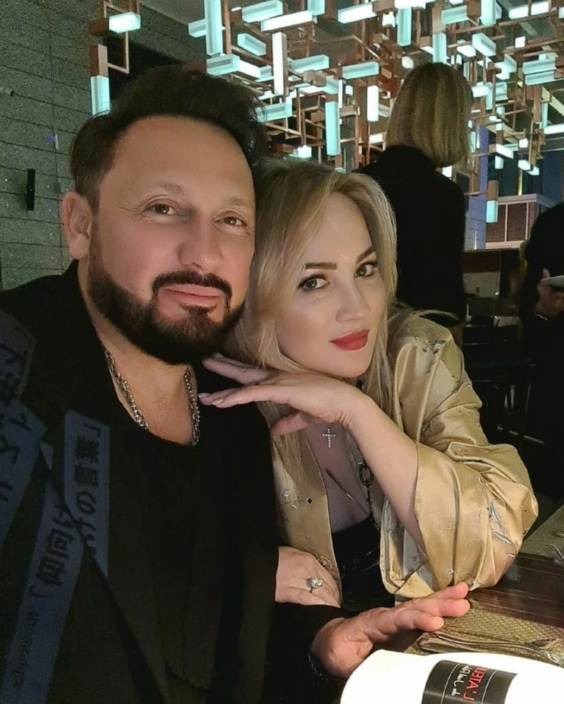 Стас Михайлов с женой