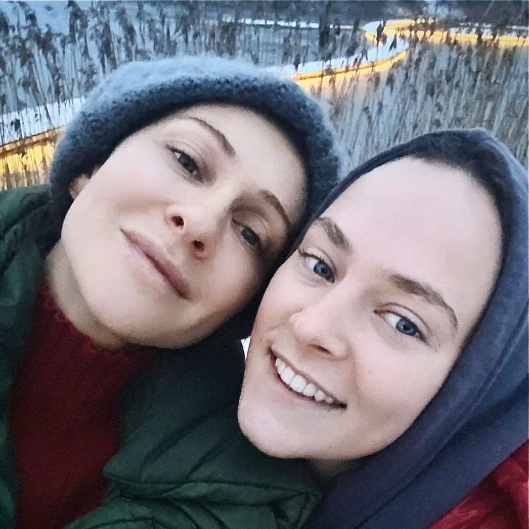Аглая Тарасова и Ксения Раппопорт