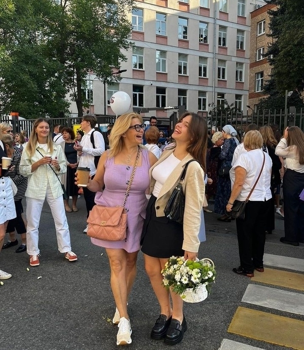 Ирина Пегова с дочерью