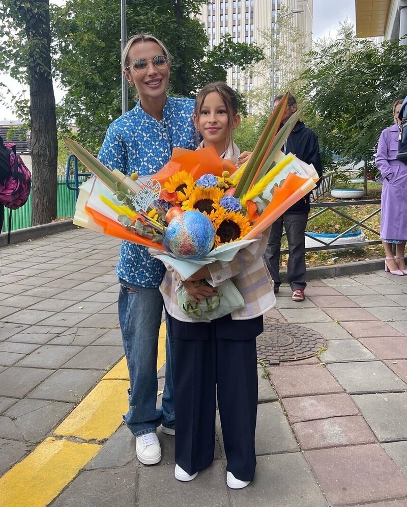 Анна Грачевская с дочерью Василисой