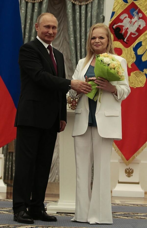 Владимир Путин и Лариса Долина