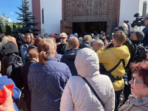 Отпевание Вячеслава Зайцева