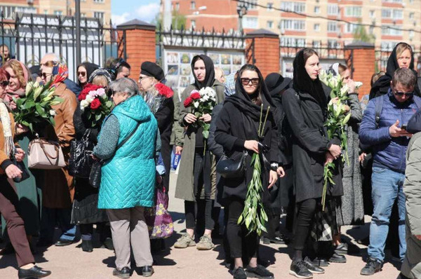 Прощание с Вячеславом Зайцевым