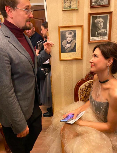 Екатерина Климова и Сергей Безруков