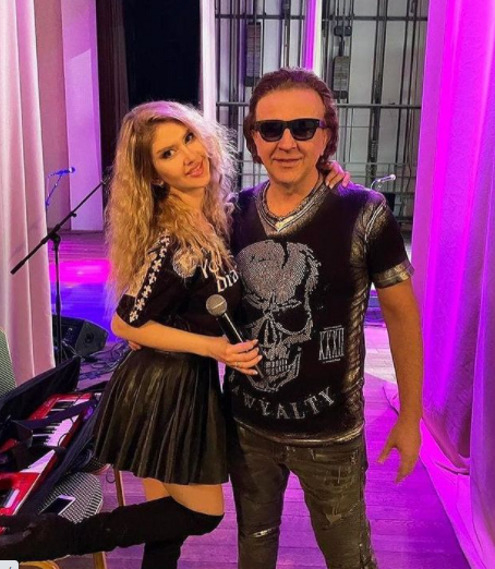 Роман Жуков со второй женой Ольгой