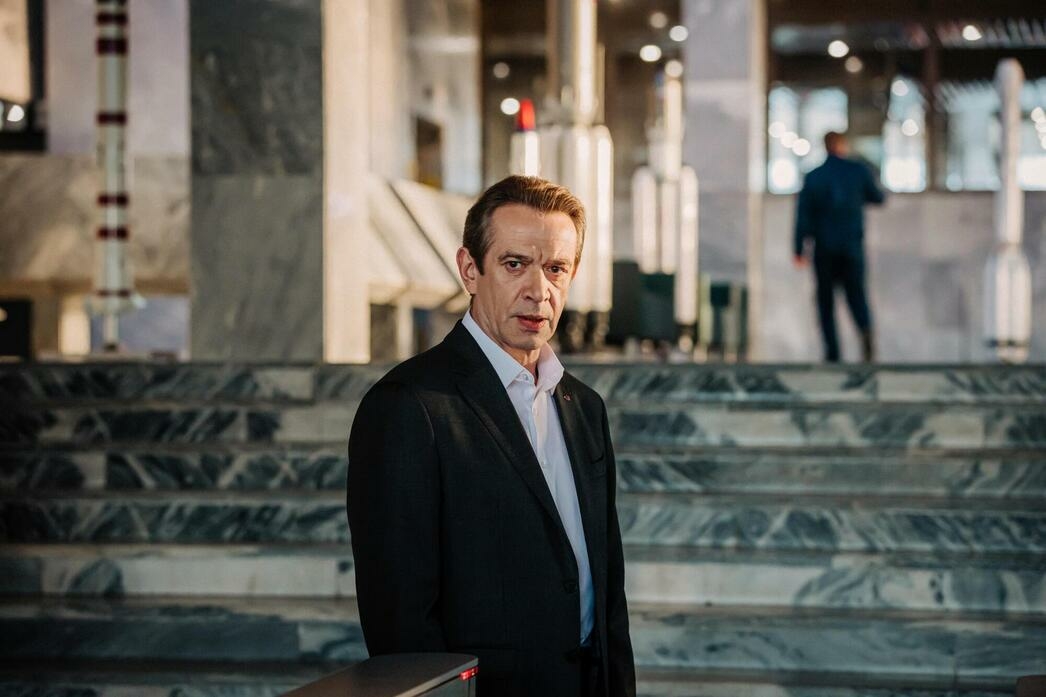 Кадры рабочих моментов съемок. Владимир Машков