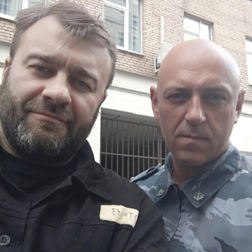 Михаил Пореченков и Николай Зазуля