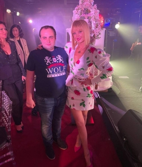 Валерия с сыном Пригожина Дмитрием