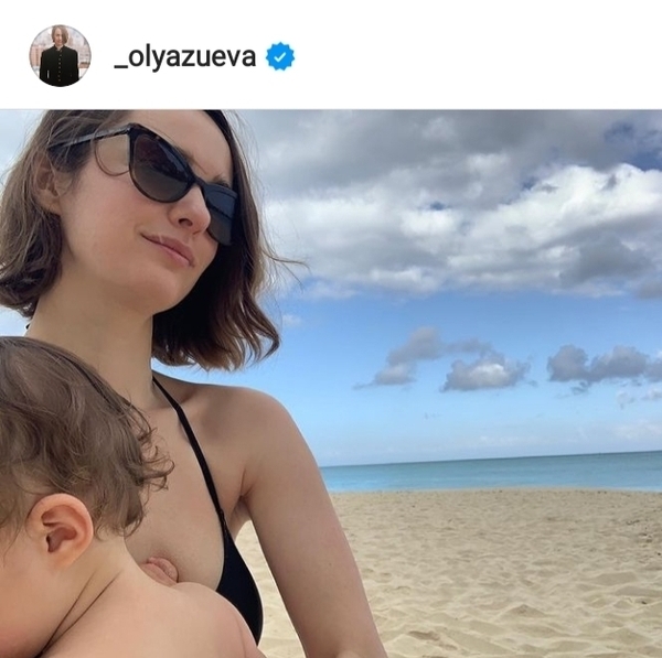 Ольга Зуева с дочерью
