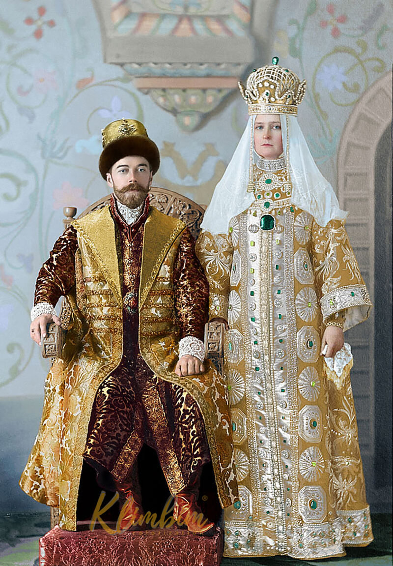 Николай II и Александра Федоровна. Фото: ОЛЬГА ШИРНИНА (KLIMBIM)