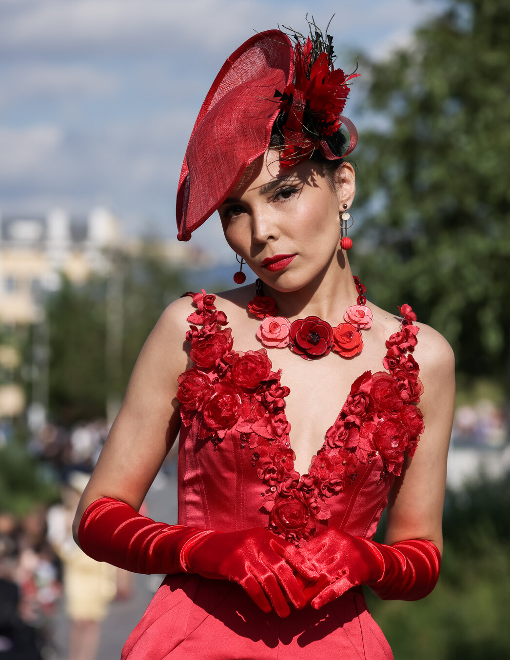 Модель показа Вячеслава Зайцева