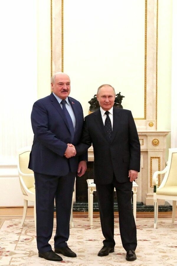 11 марта. Встреча с президентом Белоруссии Александром Лукашенко
