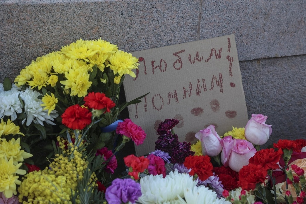 День памяти Бориса Немцова на "Немцовом мосту"