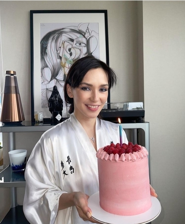 Ольга Серябкина в день 37-летия