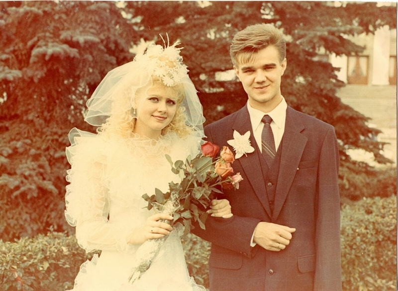 Наталья и Александр Рудины (фото 1991 года)
