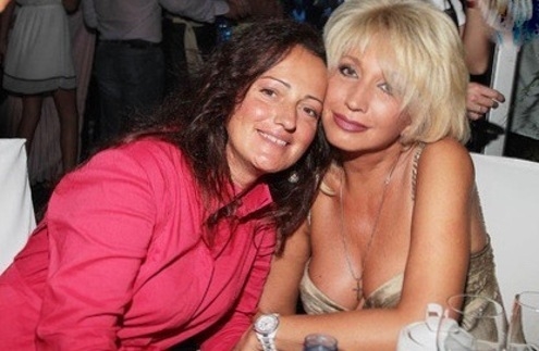 Ирина Аллегрова с дочерью Лалой