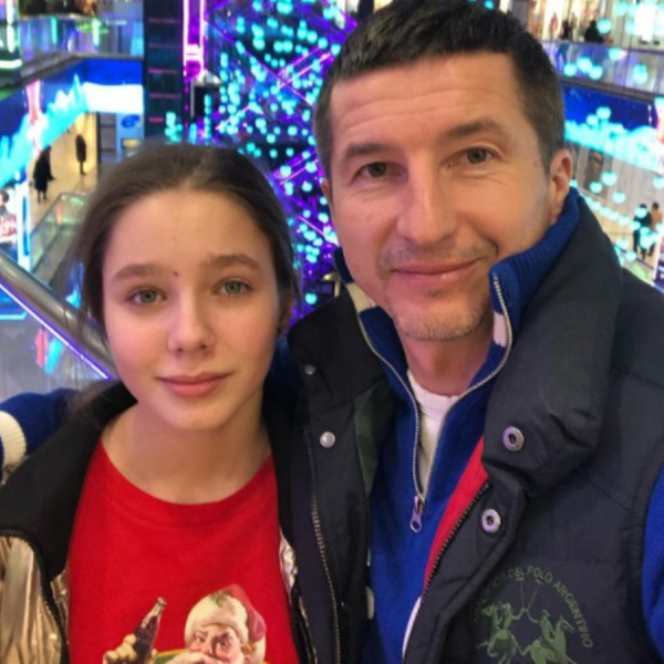 Евгений Алдонин с дочерью Верой