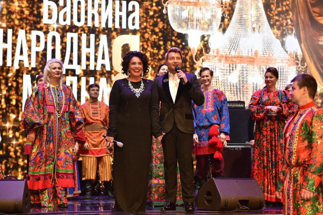 Надежда Бабкина с Николаем Басковым