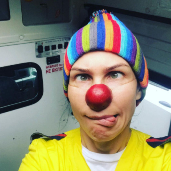 Светлана Камынина участвует в благотворительном проекте "больничные клоуны"