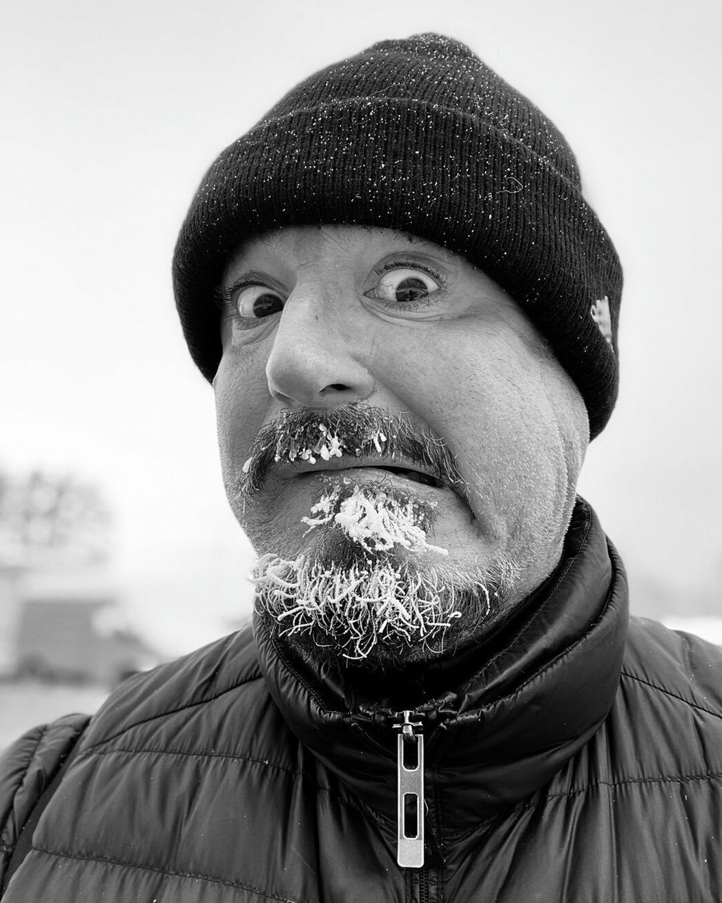 Максим Леонидов: "Морозец, однако... "
