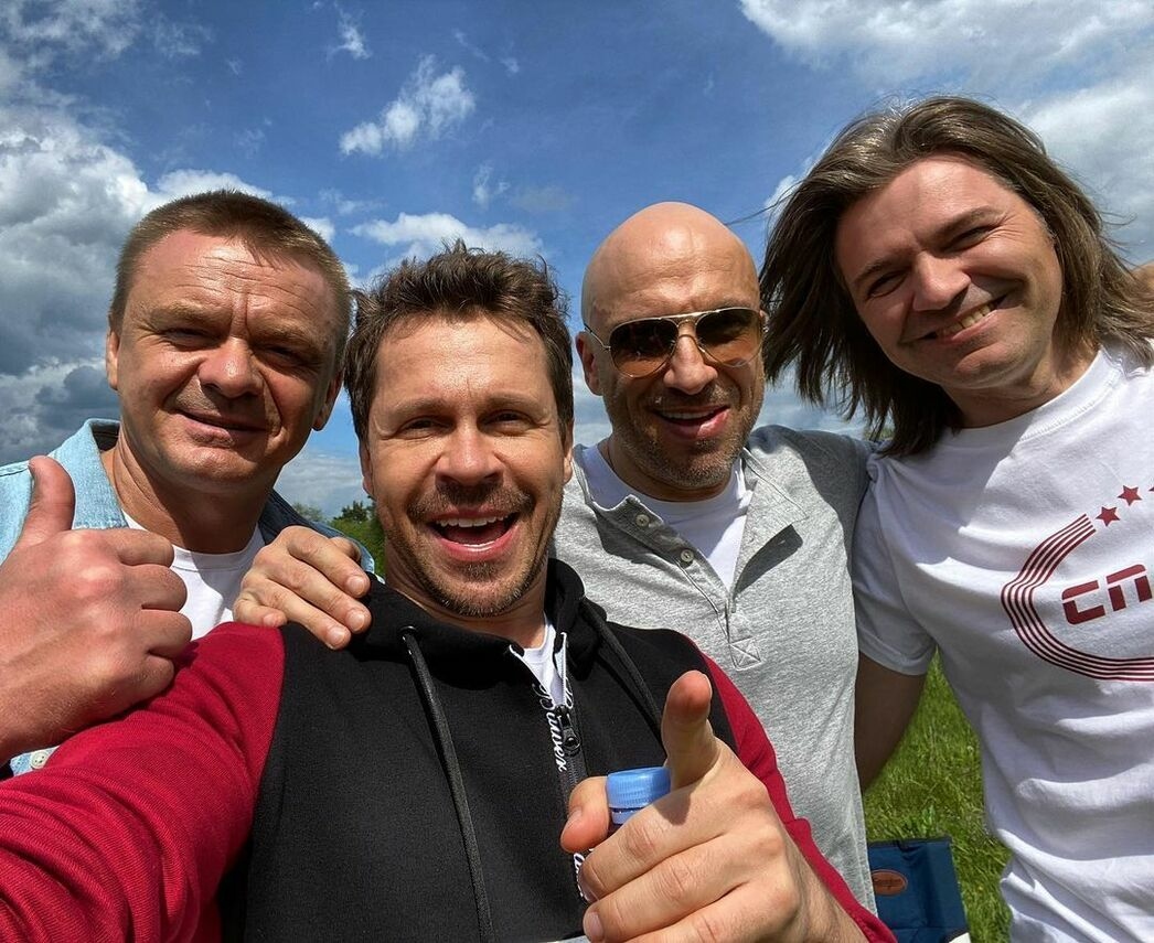 Владимир Сычев, Павел Деревянко, Дмитрий Нагиев и Дмитрий Маликов