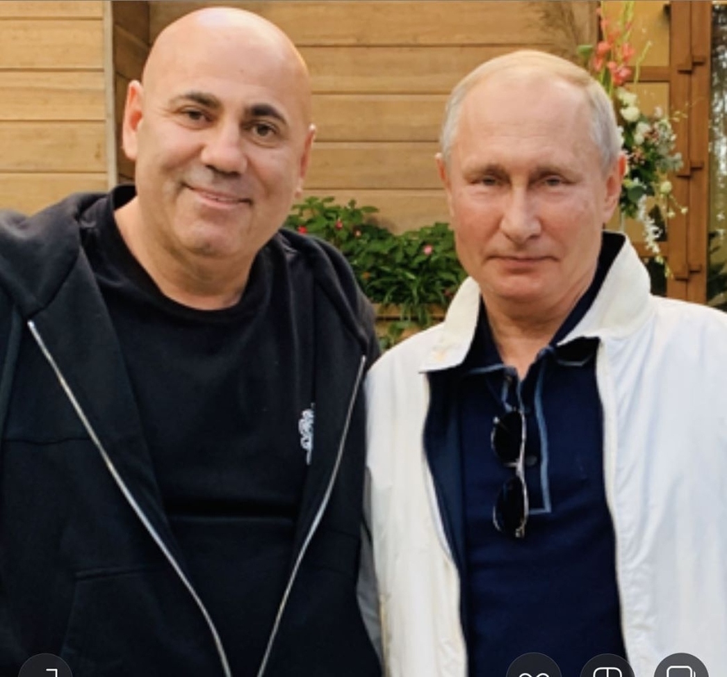 Владимир Путин и Иосиф Пригожин