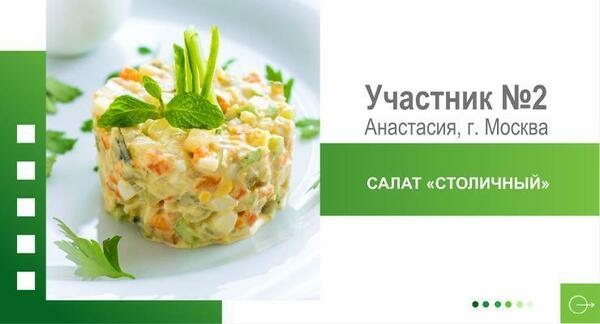 Конкурс рецептов “В поисках идеального вкуса”