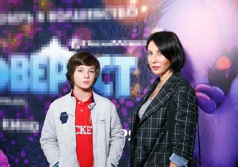 Алика Смехова с сыном