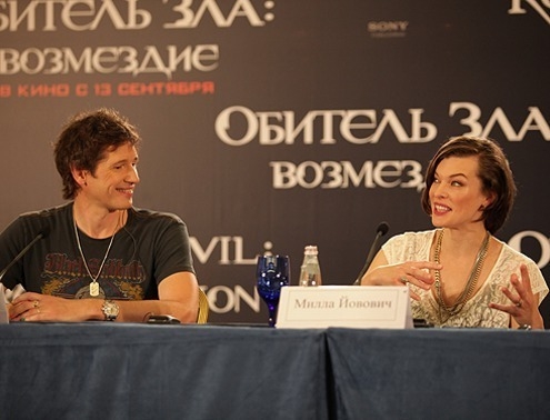 Милла Йовович и Пол У.С. Андерсон