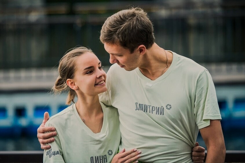 Дина Аверина и Дмитрий Соловьев