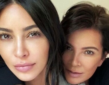 Ким Кардашьян и Крис Дженнер