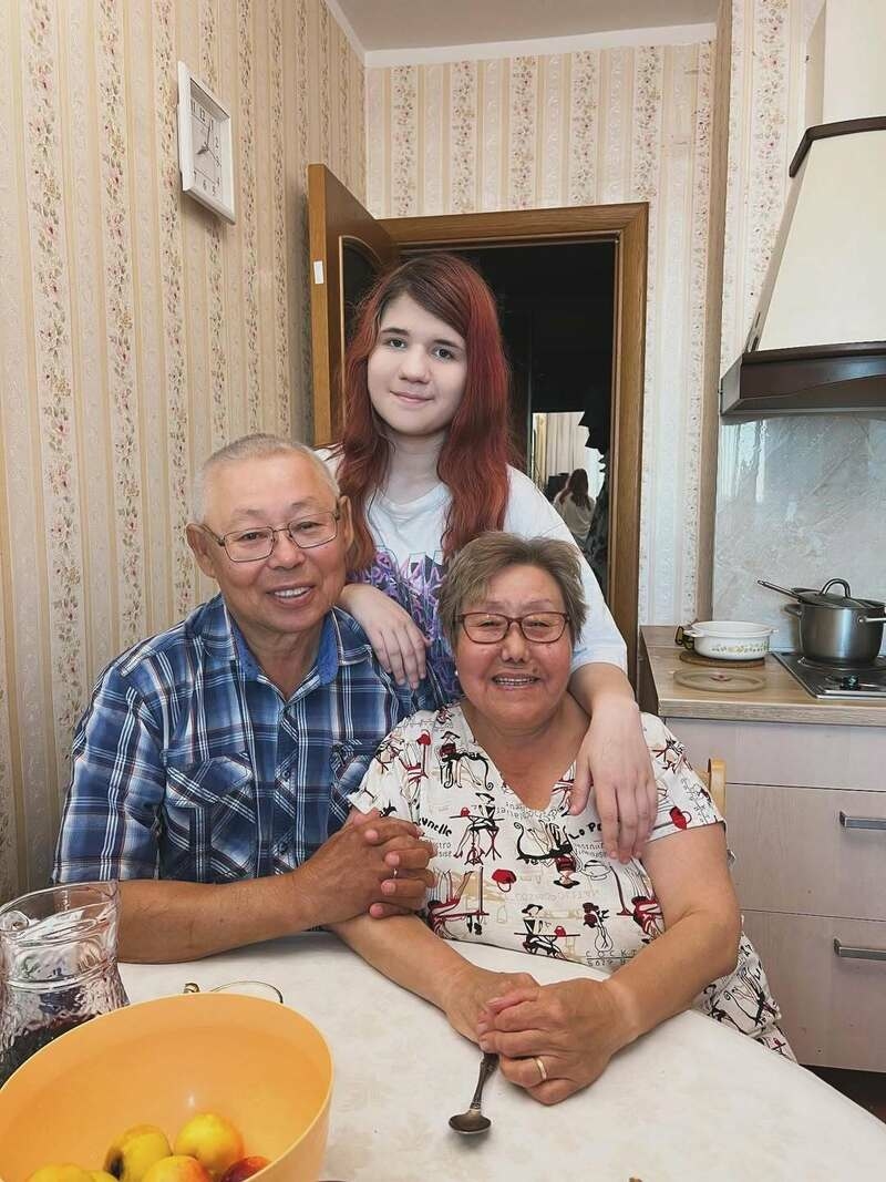 Родители Степана и его дочь
