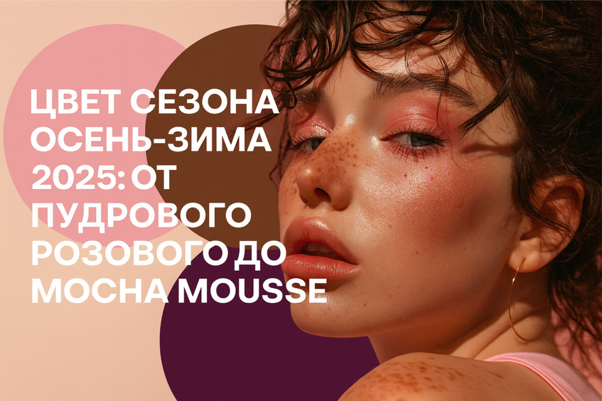 От пудры до mocha mousse: трендовые цвета осени
