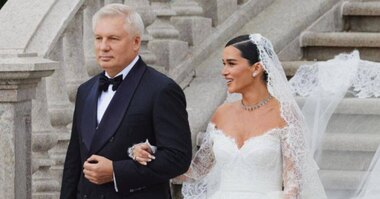 Ксения Бородина объяснила, почему ее к алтарю вел муж Ольги Орловой