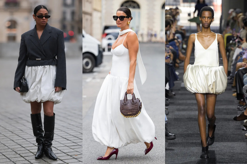 Bubble-dress — главный тренд лета, как вписать его в модный образ