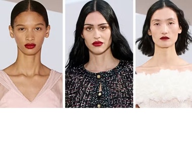 Красные губы и естественные локоны: новый стиль Chanel