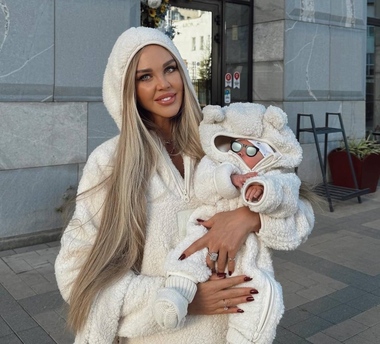 «Оба красавцы»: Мария Погребняк поделилась фото с новорожденным сыном