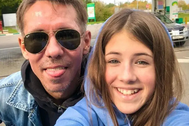 Алексей Панин с дочерью Анной