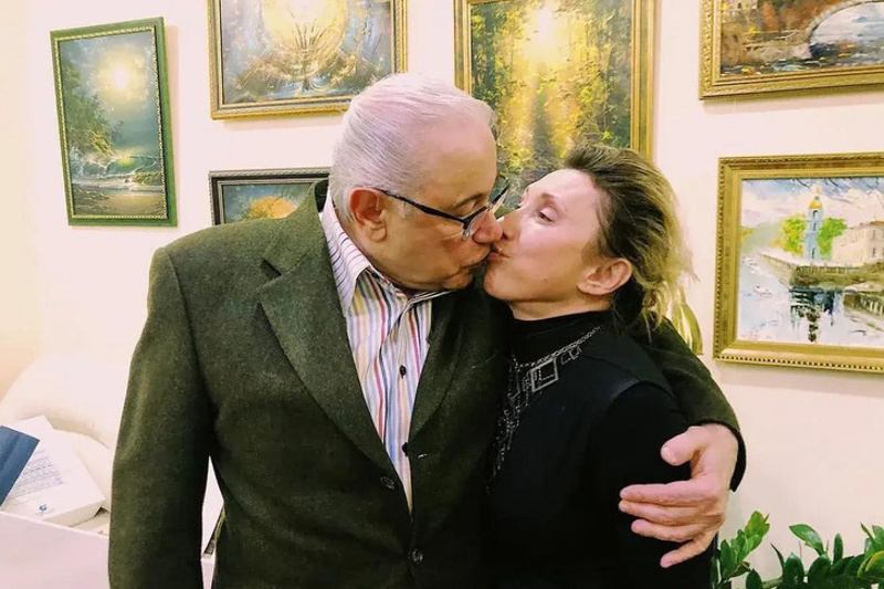 Евгений Петросян и Елена Воробей