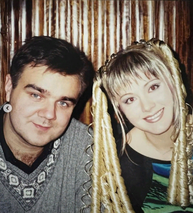 Натали с мужем