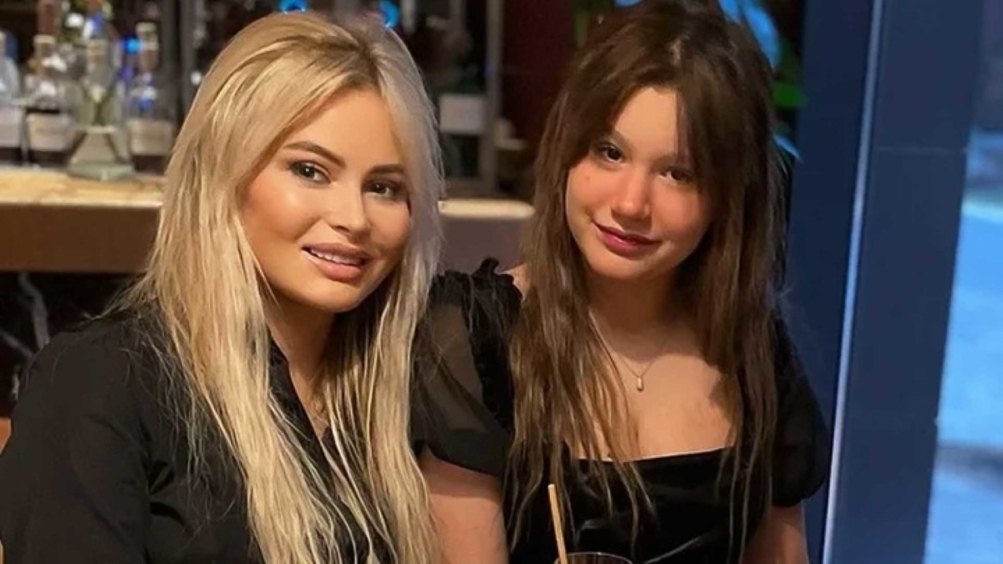 Дана Борисова с дочкой Полиной