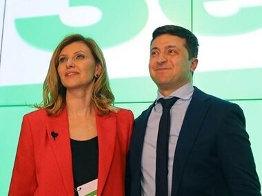 Елена и Владимир Зеленские